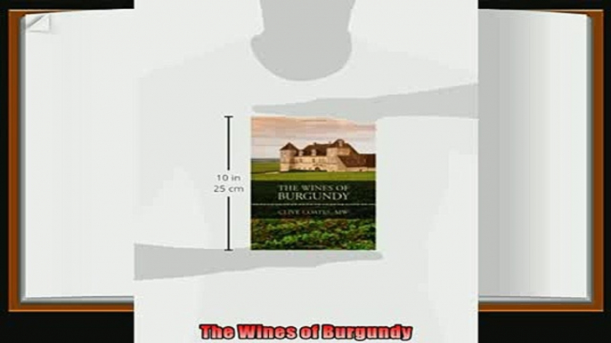 favorite   The Wines of Burgundy