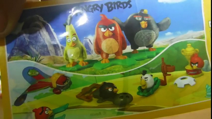 Kinder Surprise Angry Birds 2016 В ШОКЕ  игрушки в киндер сюрпризе  энгри бёрдс