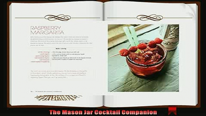 favorite   The Mason Jar Cocktail Companion