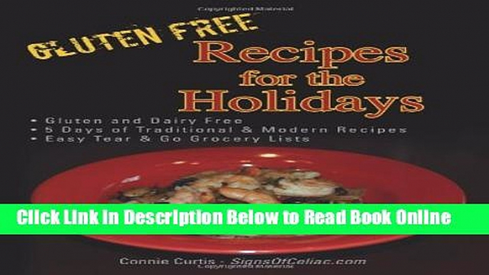 Read Gluten Free Recipes for the Holidays  Ebook Free