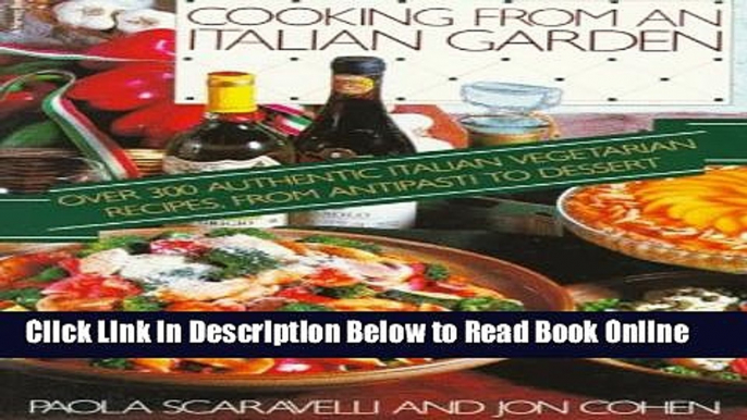 Read Cooking from an Italian Garden  Ebook Free