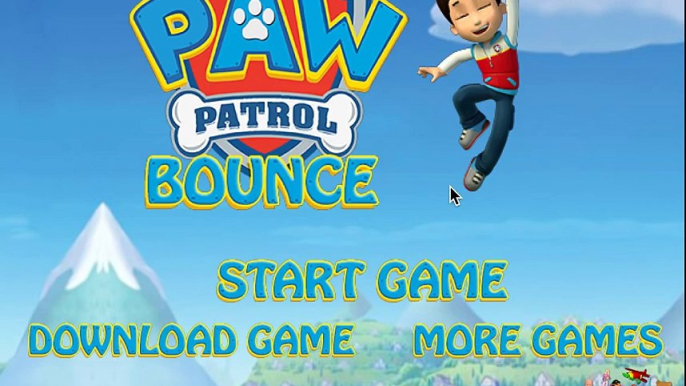 Juego Paw Patrol Bounce