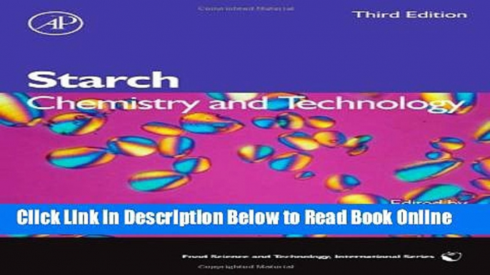 Read Starch, Third Edition: Chemistry and Technology (Food Science and Technology)  Ebook Free