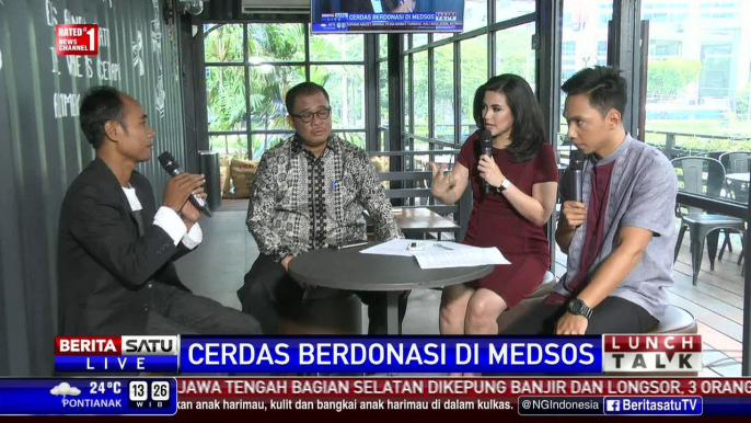 Lunch Talk: Cerdas Donasi di Medsos #2