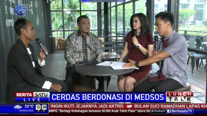 Lunch Talk: Cerdas Donasi di Medsos #3