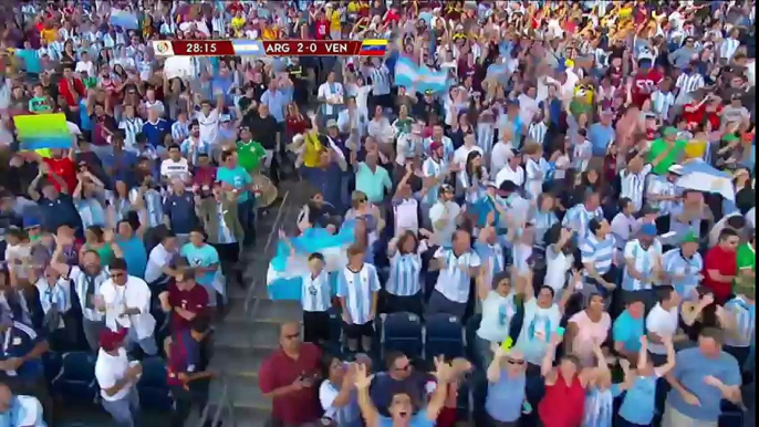 Argentina vs Venezuela  19/06/2016 All goals and highlights