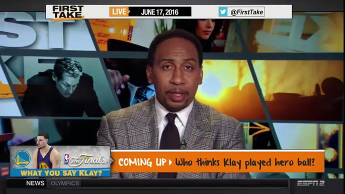 ESPN First Take - Ayesha Curry Rips Refs, NBA Again After Stephen Curry's Game 6 Ejection