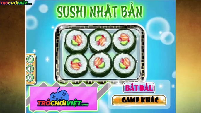 Game Sushi Nhật Bản - Video hướng dẫn cách chơi game