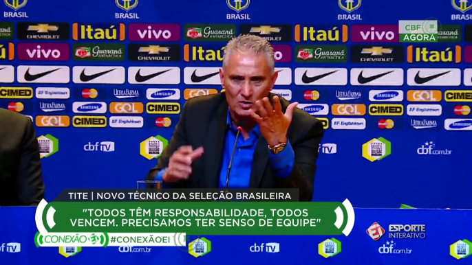 'A Seleção não tem que ter a cara do Tite, tem que ter a cara do Brasil', diz o novo técnico da seleção brasileira