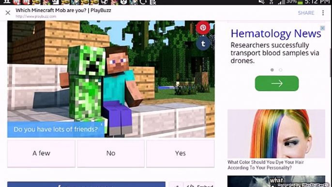 Minecraft Quiz | Which Minecraft Mob are You?