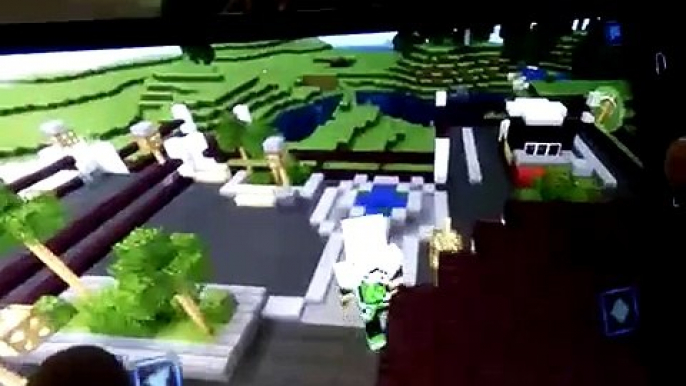 Time travel adventure on minecraft game