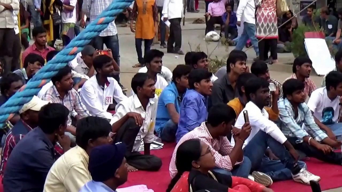 Justice For Rohith Vemula- Ongoing Protest in University of Hyderabad Pt-28