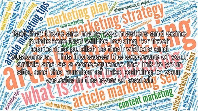 Is Article Marketing The Most Beneficial Promotional Strategy?