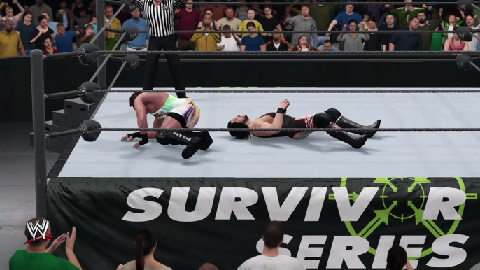 WWE 2K16 RVD rob van dam v x-pac