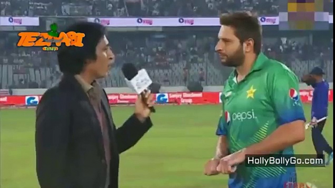 Shahid Afridi Funny Asia Cup 2016 Tezabi Totay