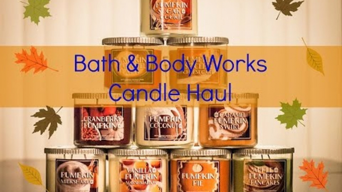 Bath and Body Works Candle Haul