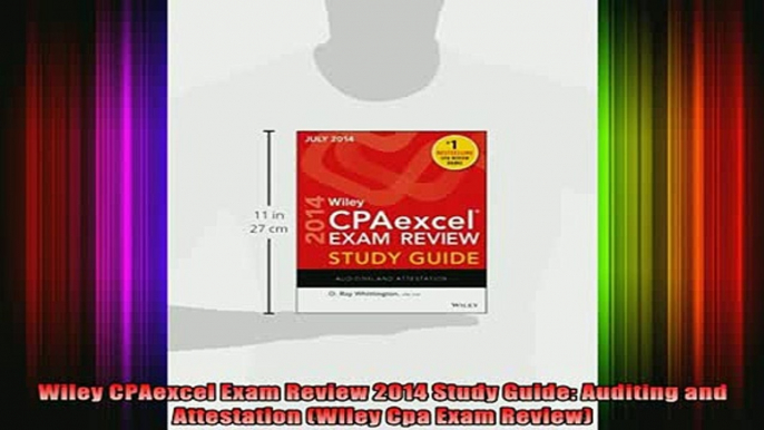 DOWNLOAD FREE Ebooks  Wiley CPAexcel Exam Review 2014 Study Guide Auditing and Attestation Wiley Cpa Exam Full EBook