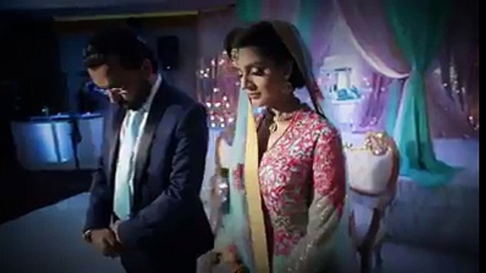 Amazing Entry of Beautiful Muslim Bride and Groom with Asma Ul HUsna Background voice