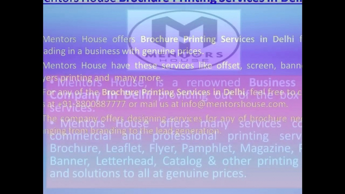 Mentors House - cheap brochure printing, postcard printing,flyers printing,offset printing companies,flyers printing