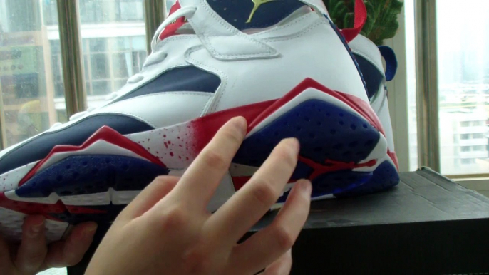 Authentic Air Jordan 7 Olympic Tinker Alternate HD Review from www.crazyforkicks.com