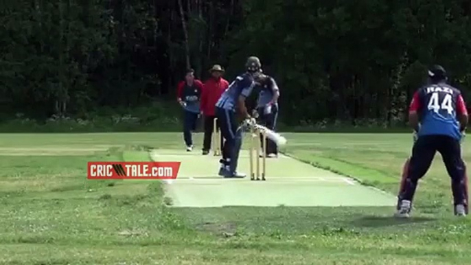 Mohammad Asif bowlig first time after Ban, takes 5 wickets for 15 runs ( Eliteserie 2016 ) Norway