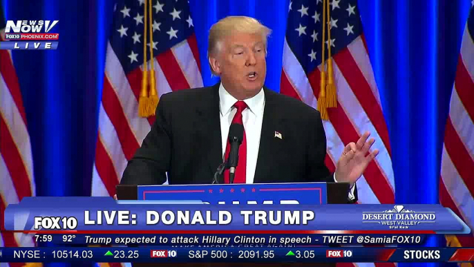 Donald Trump Attacks Hillary Clinton