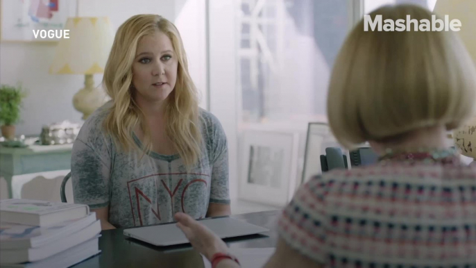 Amy Schumer lands Vogue cover, hilariously swaps lives with Anna Wintour