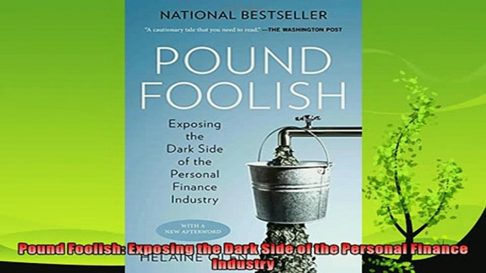 different   Pound Foolish Exposing the Dark Side of the Personal Finance Industry