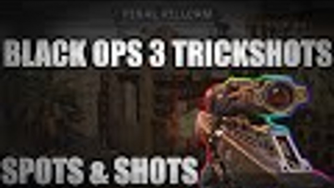 Spots To Go For + Other Trickshots In Black Ops 3 (INSANE TRIPLE KNIFELUNGE TRICKSHOT)