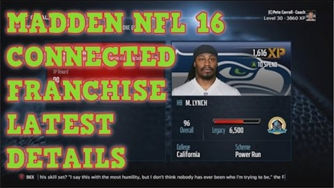 Madden 16 Connected Franchise Latest Details! New CFM Features & Improvements