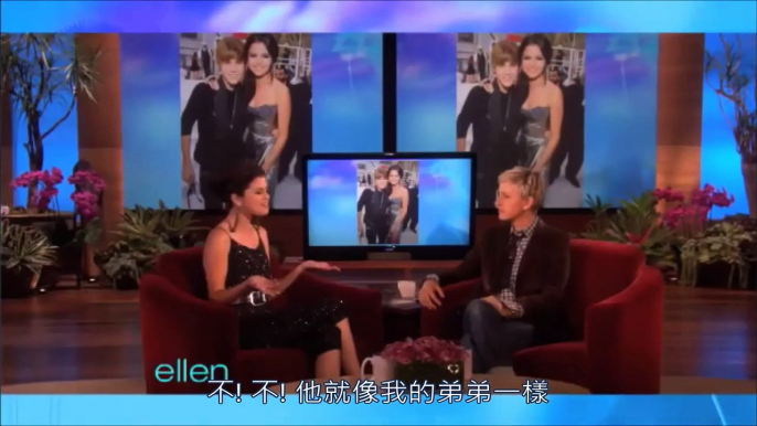 【字幕】Selena Gomez Gives Details on Justin Bieber! 2011.03