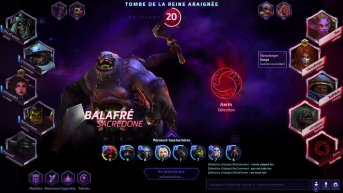 Heroes of the Storm Partie Classée!!! Alors? Alors????? Quelle Ligue????  Ft OhLeFumier