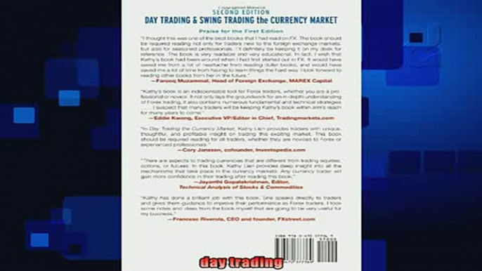 there is  Day Trading and Swing Trading the Currency Market Technical and Fundamental Strategies to