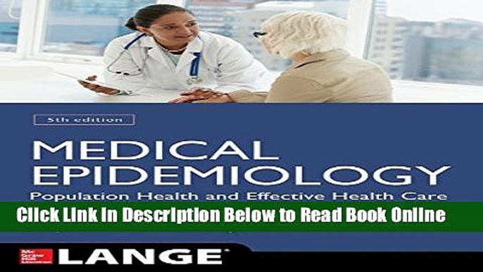 Read Medical Epidemiology: Population Health and Effective Health Care, Fifth Edition (LANGE Basic