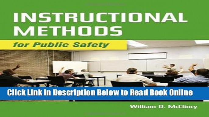 Read Instructional Methods For Public Safety  Ebook Free