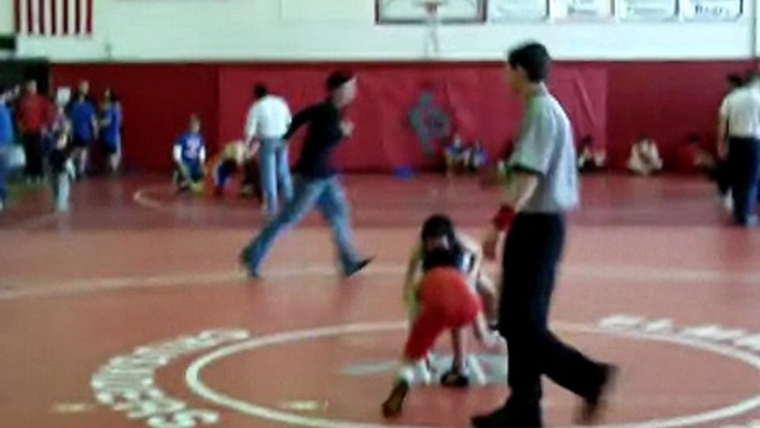 Matthew Caban pins in 25 seconds