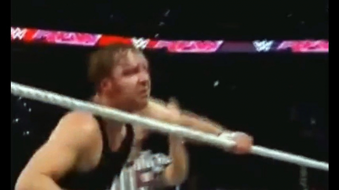 Dean Ambrose vs AJ Styles WWE Raw 27 June 2016