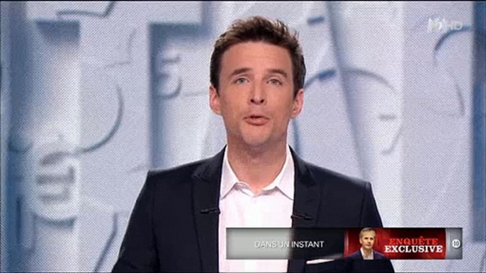 François-Xavier Ménage a fait des adieux très rapides à M6 hier soir - Regardez