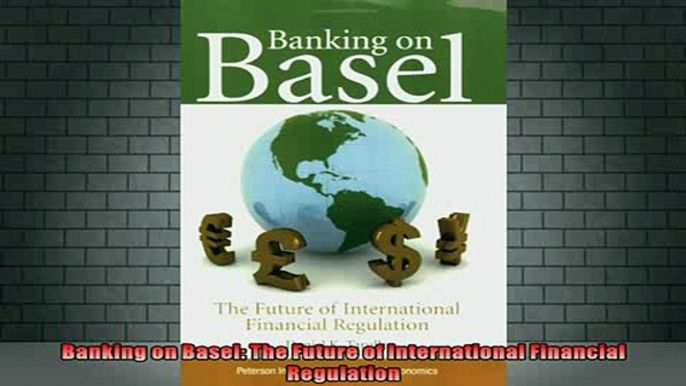 READ book  Banking on Basel The Future of International Financial Regulation Full EBook