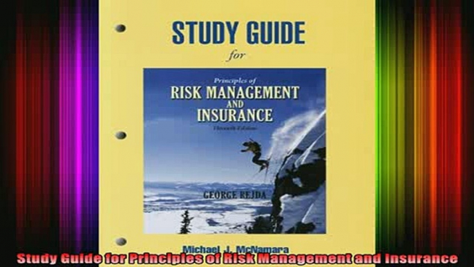 READ book  Study Guide for Principles of Risk Management and Insurance Full EBook