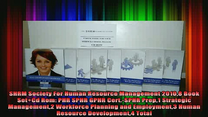 Free Full PDF Downlaod  SHRM Society For Human Resource Management 20108 Book SetCd Rom PHR SPHR GPHR CertSPHR Full Free