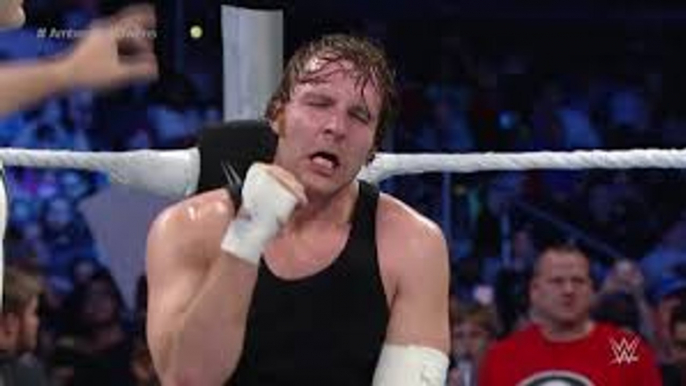 WWE Dean AMbrose vs AJ Styles Raw June,27,2016