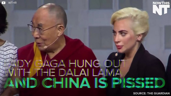 China Bans Lady Gaga After She Meets With The Dalai Lama