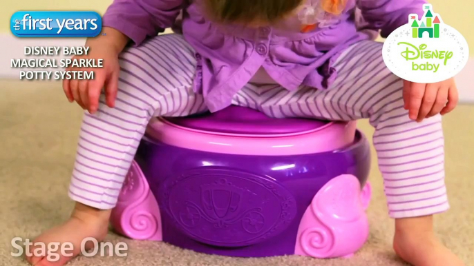 Disney Princess Magical Sparkle 3 in 1 Potty System from The First Years