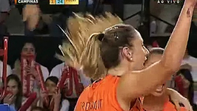 Campeonato Paulista de Volei Feminino 2012 (semifinal) - Sesi SP 0 x 3 Amil Campinas - jogo 2