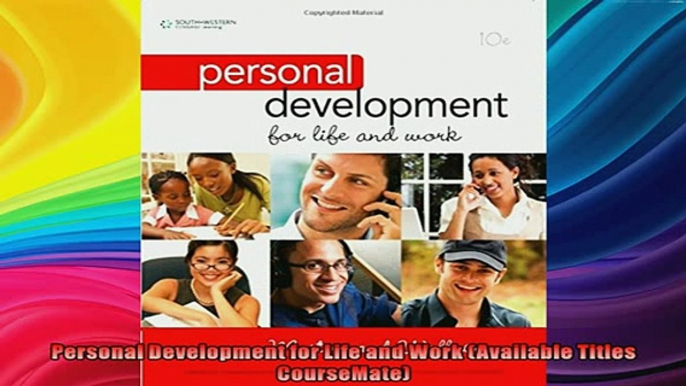 READ book  Personal Development for Life and Work Available Titles CourseMate Full Free