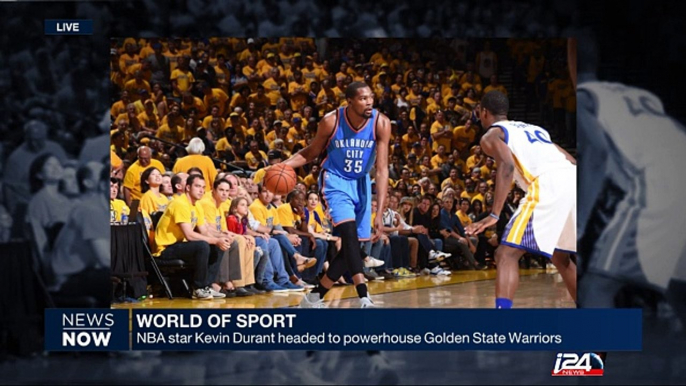 NBA star Kevin Durant headed to powerhouse Golden State Warriors