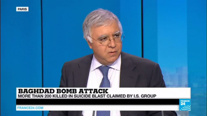 Baghdad bomb attack: Iraqi ambassador to France "this is ISIS against all Iraqis"