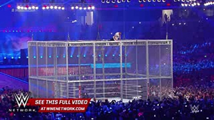 Shane McMahon vs. The Undertaker - Hell in a Cell Match- WrestleMania 32 on WWE Network