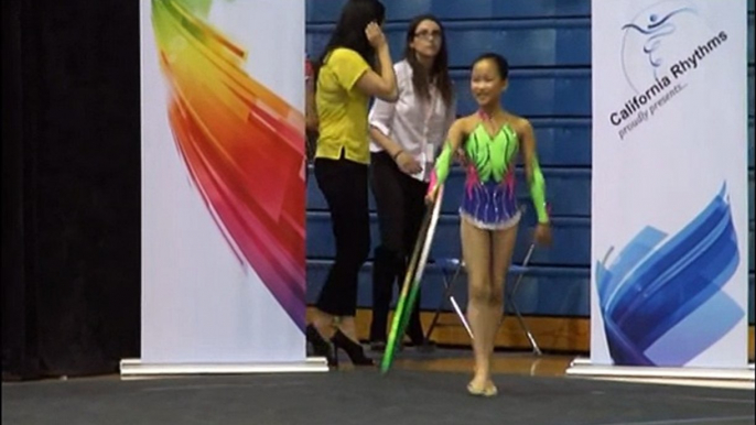 Jeslyn Chen 10 Level 7 Hoop Junior Olympics Team Rhythmic Gymnastics 2014